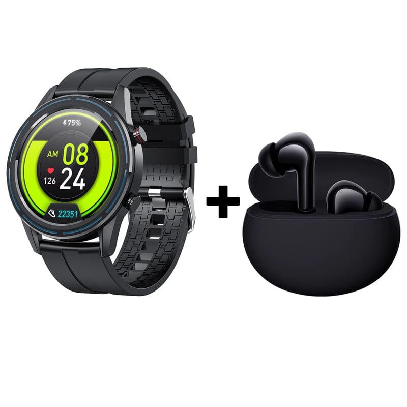 XIAOMI - Audífonos Bluetooth Redmi Buds 4 Active y Reloj Inteligente KUMI GT3