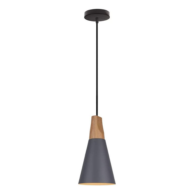 HOME NEAT - Lámpara de colgante nórdica metal luz de techo e27 ø14cm