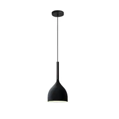 HOME NEAT - Nórdica e27 lámpara colgante moderno lámpara de techo hierro y madera