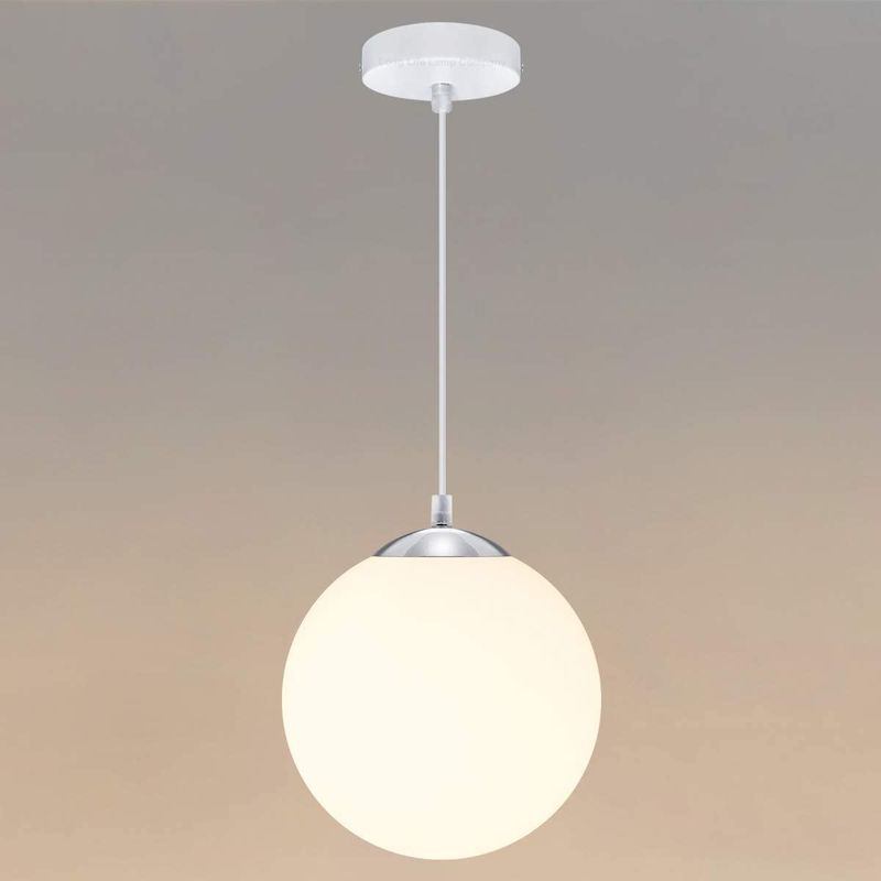 HOME NEAT - Lámpara colgante de techo de Bola de Vidrio E27 - Gotas