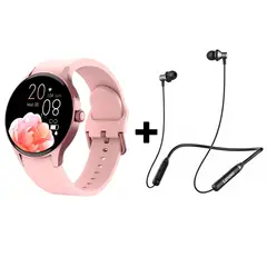 LENOVO - Audífonos Bluetooth HE05 y Reloj Inteligente Smart Watch Y80