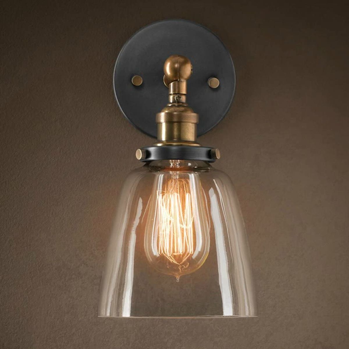 HOME NEAT - Lámparas de pared iluminación retro para e27 bombilla