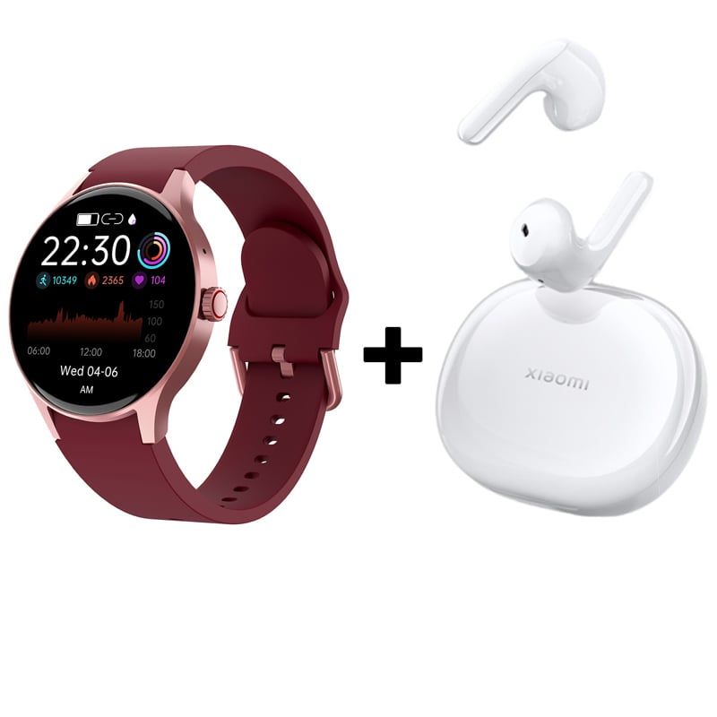 XIAOMI - Audífonos Bluetooth Xiaomi Air 3 SE y Reloj Inteligente Y80
