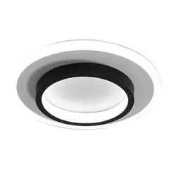 HOME NEAT - Lámparas de techo led acrílica forma de redonda 20w 3 colores ø24cm