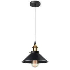 HOME NEAT - Lámpara colgante industrial vintage 22cm e27 lámpara de techo metal