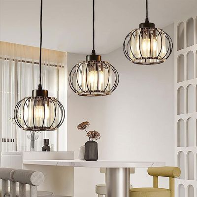 Imagen 2 del producto Lámpara de techo 3 cabezas E27 negro