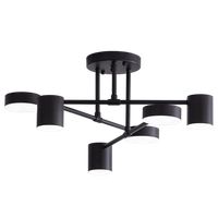 LED Lámpara de Techo Moderna Ø57cm 3 Colores Negro