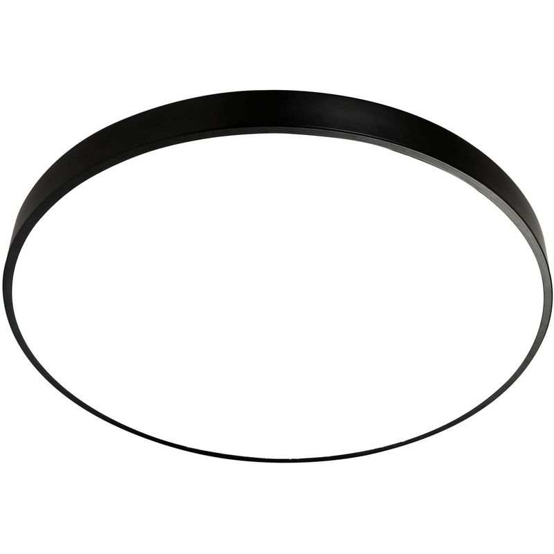 HOME NEAT - Led lámpara de techo minimalista ø30cm tri-color negro.