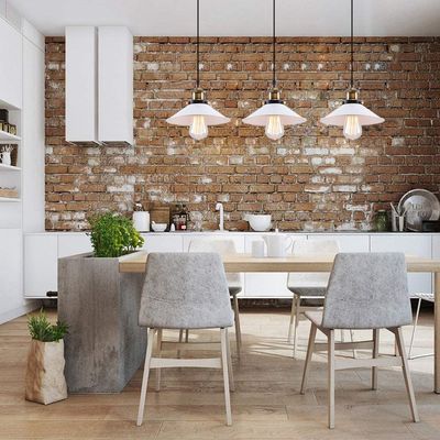 Imagen 2 del producto Vintage lámpara de techo ø22cm lámpara colgante 3 luces blanco