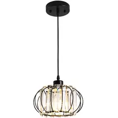 HOME NEAT - Lámpara de colgante de cristal lámpara de plafón moderna ø16cm