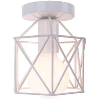 Lámpara de Techo Vintage E27 - Blanco