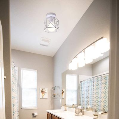 Imagen 2 del producto Lámpara de Techo Vintage E27 - Blanco