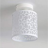 Home-neat moderno lámpara de techo hierro casquillo e27 blanco