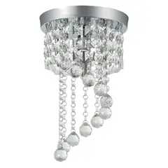 HOME NEAT - Lámpara de Techo de Cristal E14 Moderna 37 * 20cm