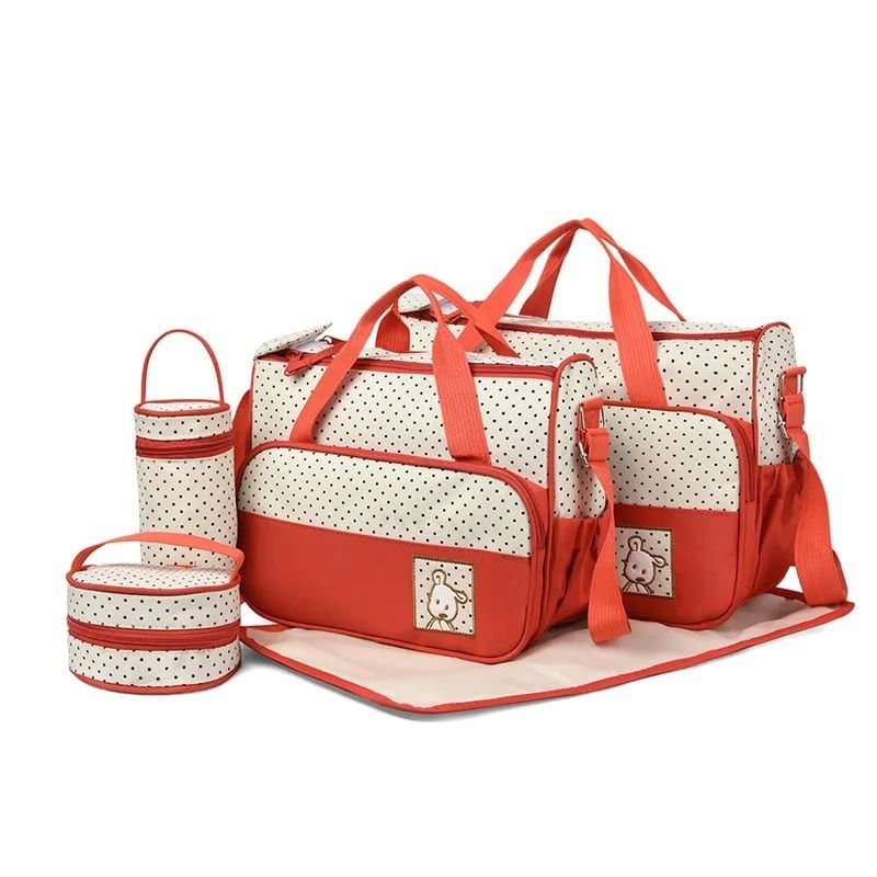 GENERICO - Pañalera Bolso Materno Práctico Moda Bebe Portátil