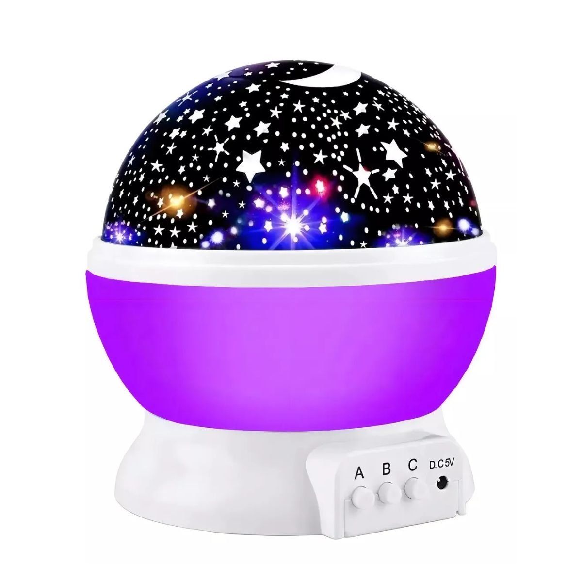 MOVI - Lampara Proyector de Estrellas Espanta Cuco