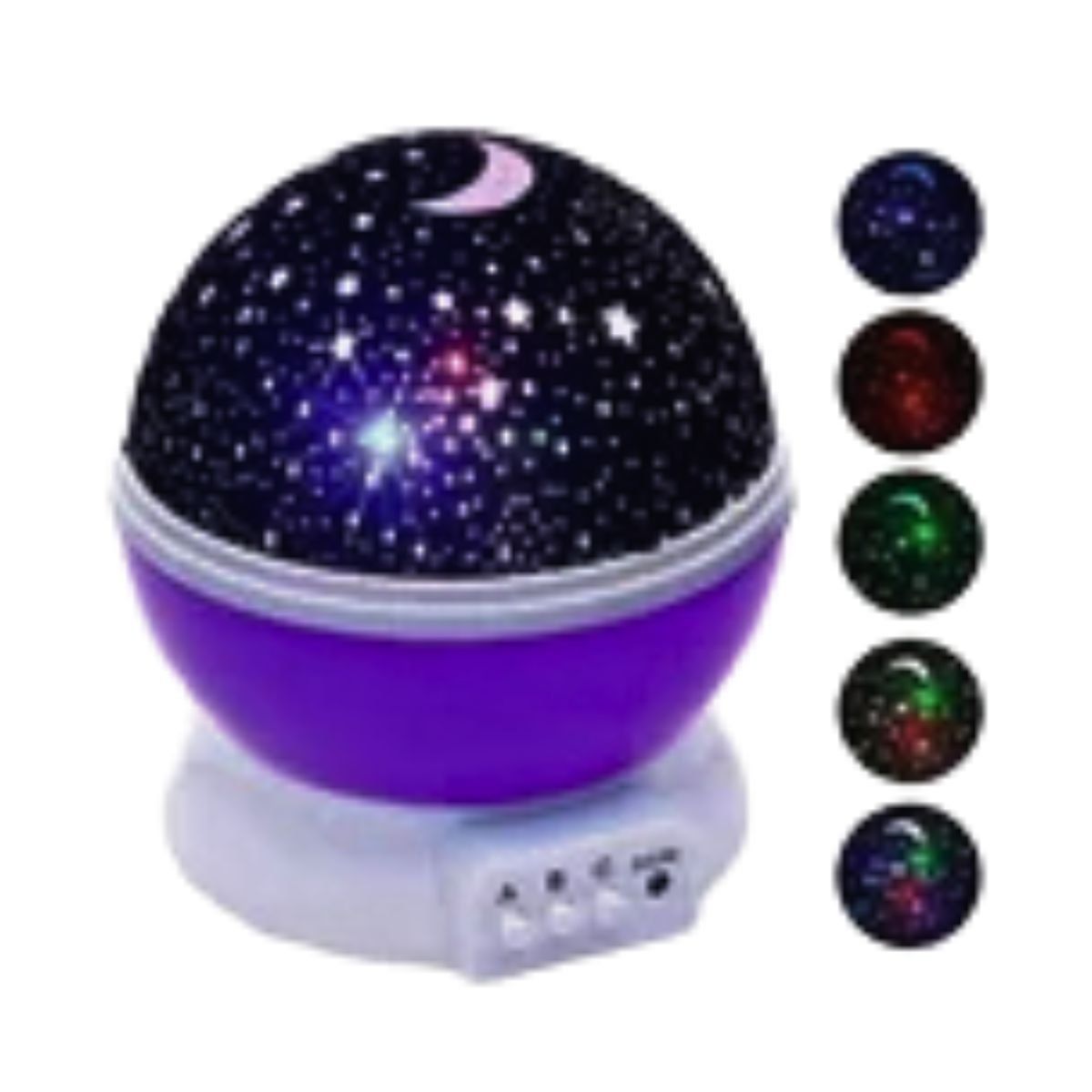 MOVI - Lampara Proyector de Estrellas Espanta Cuco