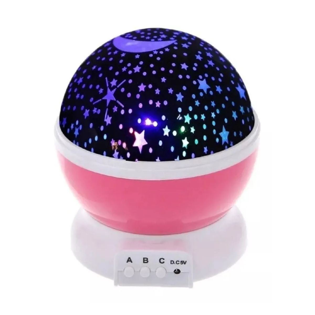 GENERICO - Lampara Proyector de Estrellas Espanta Cuco