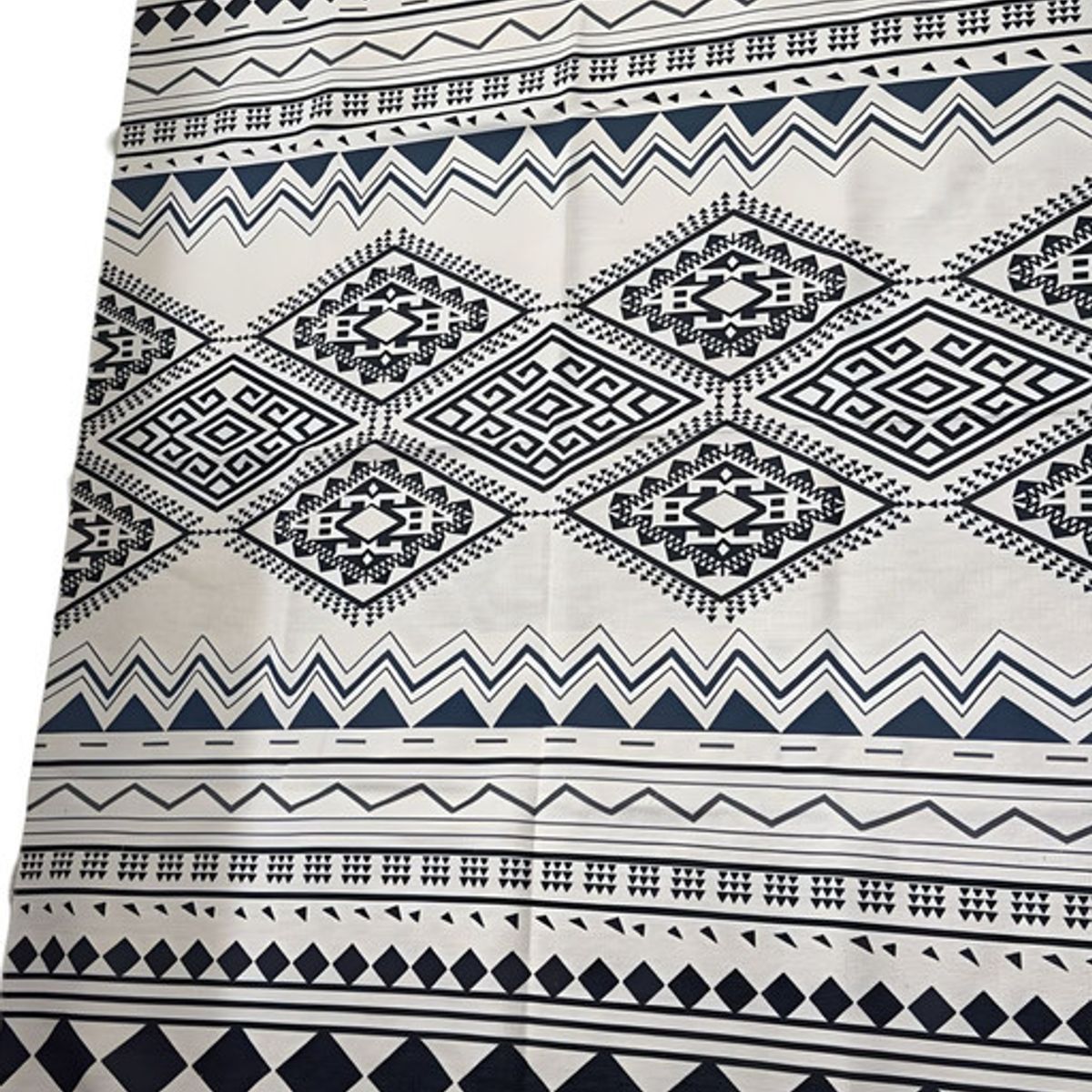 GENERICO - ALFOMBRA DE LINO 160 X 200 ELEGANTES CON FLECOS