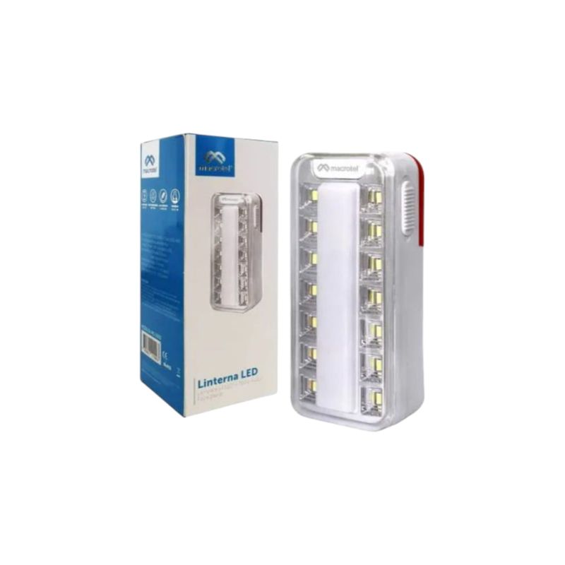 MACROTEL - Foco Lampara Luz De Emergencia Macrotel 12v