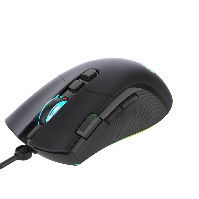 LECOO - Mouse con cable USB Lenovo LECOO MS105 - Negro