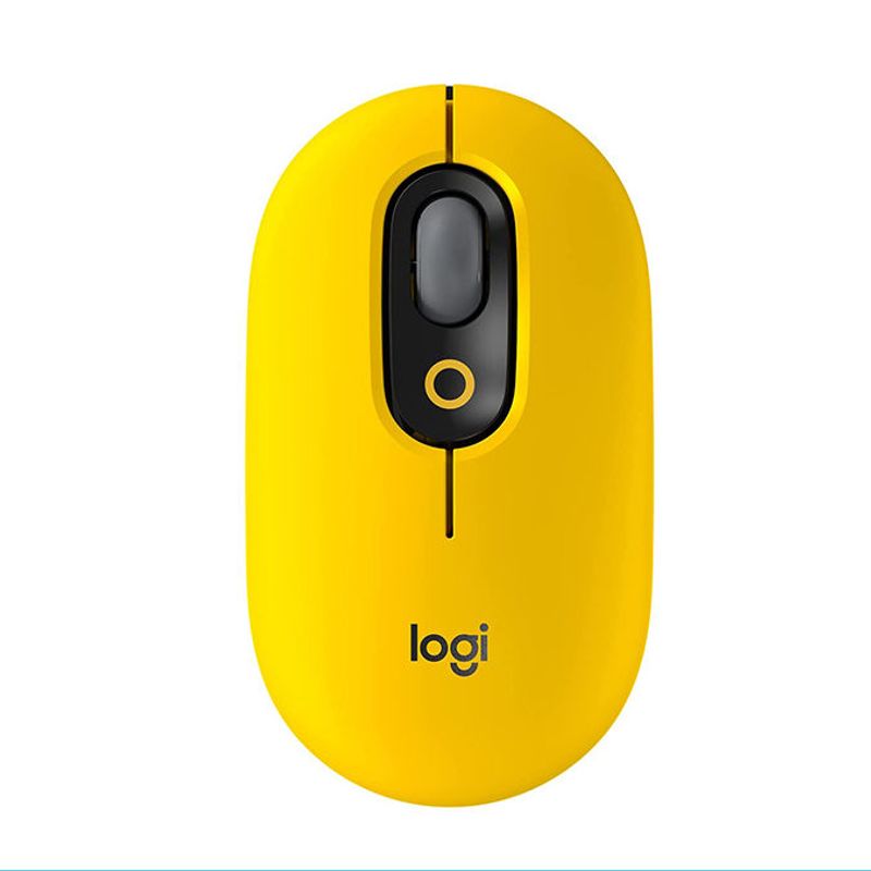 LOGITECH - Mouse Gamer Inalambrico Logitech POP MOUSE - Amarillo