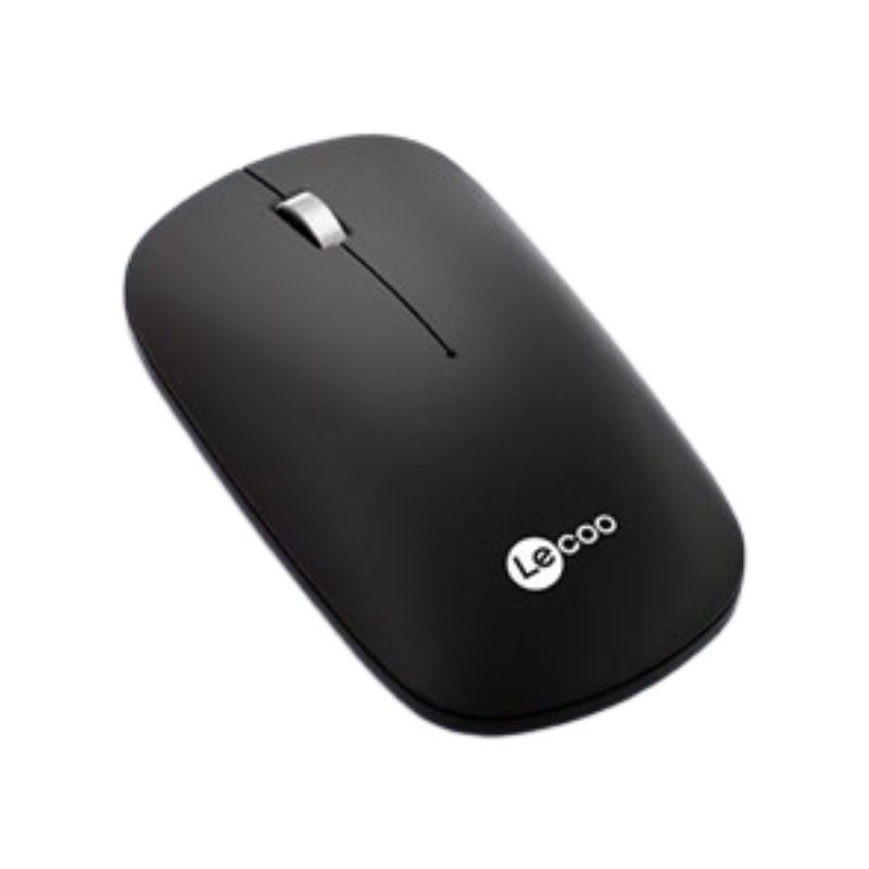 LECOO - Mouse Inalámbrico Lenovo LECOO WS214 de 24G - Negro