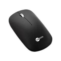 LECOO - Mouse Inalámbrico Lenovo WS214 de 24G - Negro