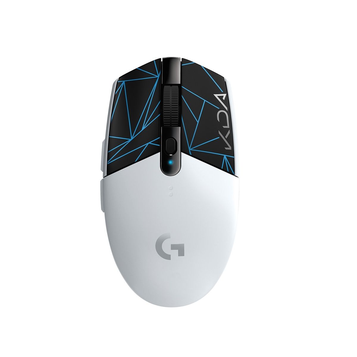 LOGITECH - Mouse Inalámbrico Logitech Lightspeed G304 Gamer Blanco y Negro
