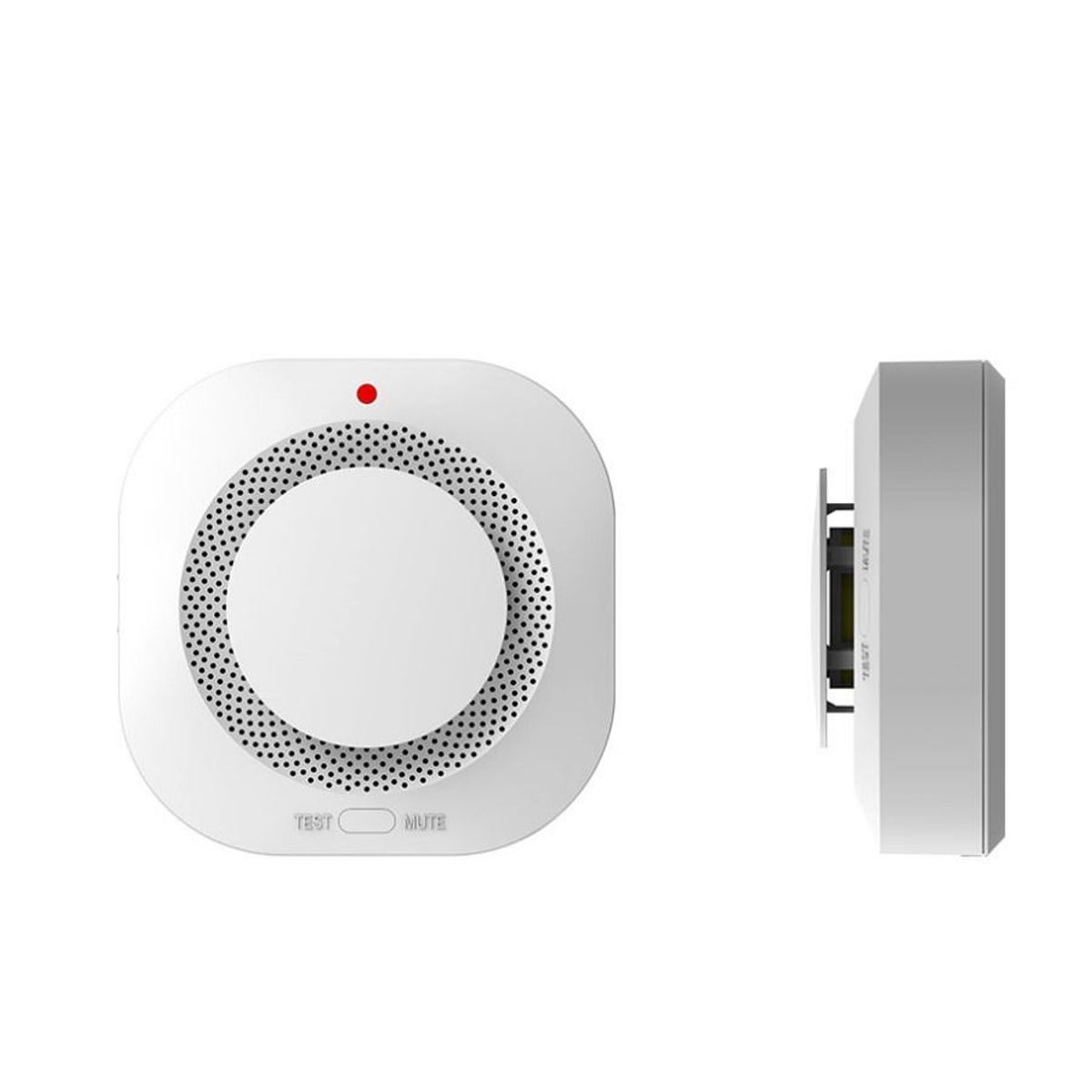 GENERAC - Alarma Sensor Detector Humo Funciona Solo Ó Conectar Alarma