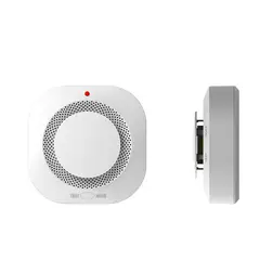 GENERAC - Alarma Sensor Detector Humo Funciona Solo Ó Conectar Alarma