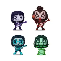 FUNKO - Pop Rocks Kiss Pack Spaceman Demon Starchild Catman