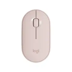 LOGITECH - Mouse Inalámbrico M350 Pebble Conexión Bluetooth Rosa