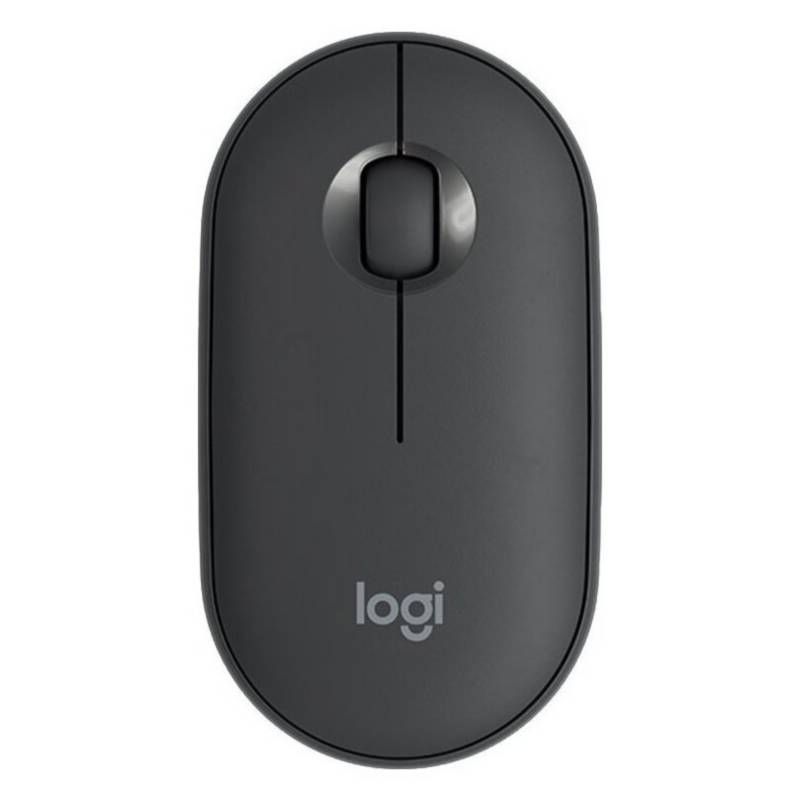 LOGITECH - Mouse Inalámbrico Logitech M350 Pebble Bluetooth Negro