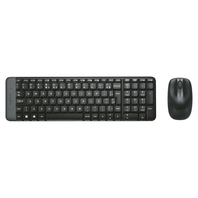 LOGITECH - Kit teclado + Mouse Logitech MK-220 Negro