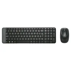 LOGITECH - Kit teclado + Mouse MK-220 Negro