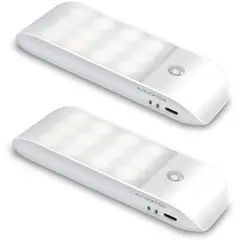 HOME NEAT - 2 Unidades Luz Nocturna Luces LED con Sensor Movimiento.