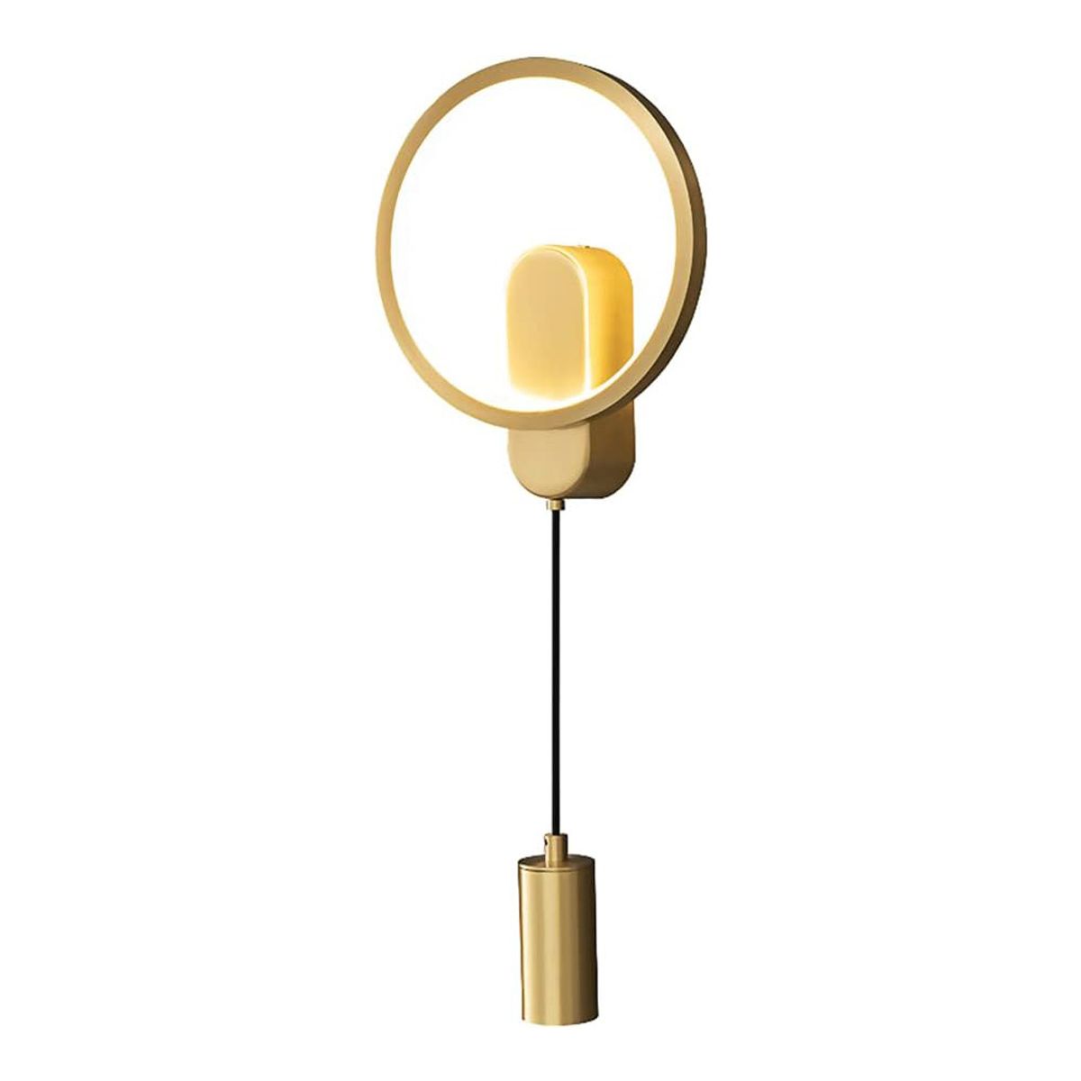 HOME NEAT - Led aplique pared led 3 color lámpara de pared para habitacion