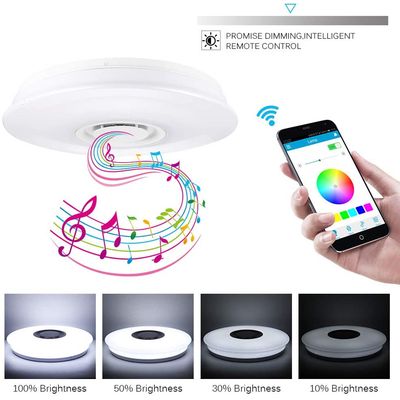 Imagen 2 del producto Luces LED de techo para música 60W Con Bluetooth y mando a distancia