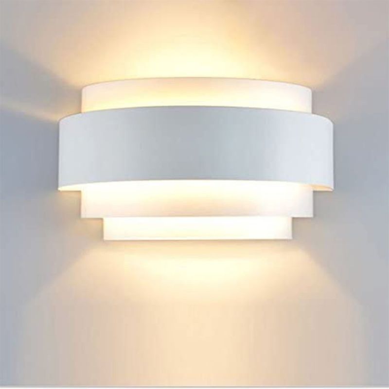 HOME NEAT - Lámpara de pared moderna 25cm Luz cálida