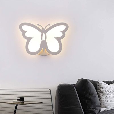 Imagen 2 del producto Lámpara de pared moderna LED aplique de pared de mariposa 12w