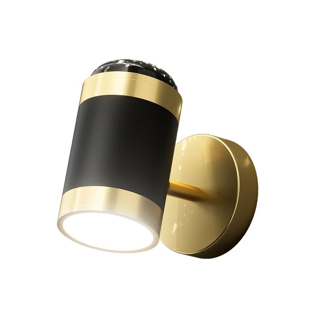 HOME NEAT - Led apliques de pared metal nórdico 3 color Luz de pared proyector