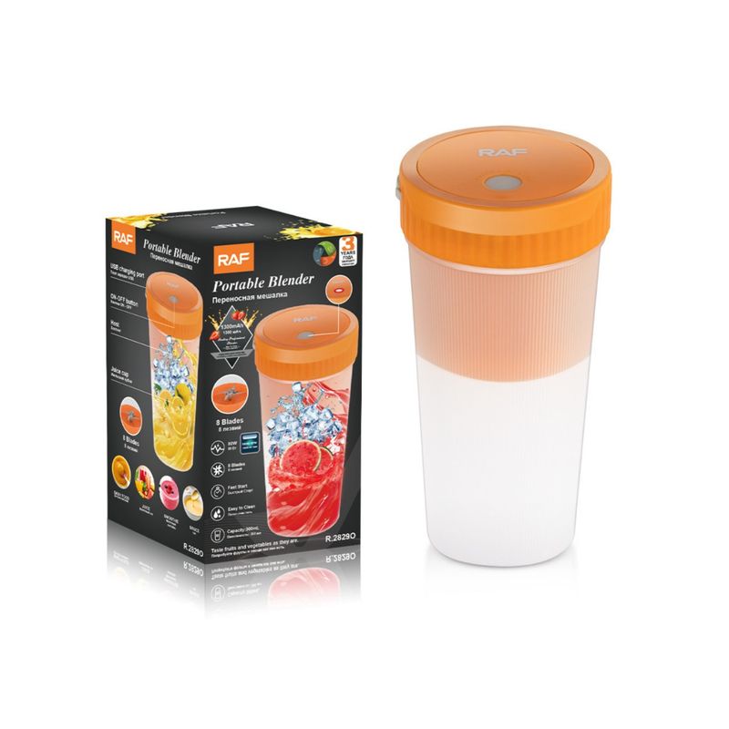 GENERICO - Mini Licuadora Personal De Cítricos Portátil Usb Raf MD