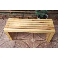 GENERICO - Banca De Madera 100 Cm De Largo