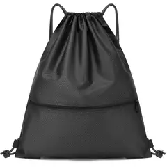 GENERICO - Mochila Con Cordón Deportiva Para Viaje Prueba De Agua