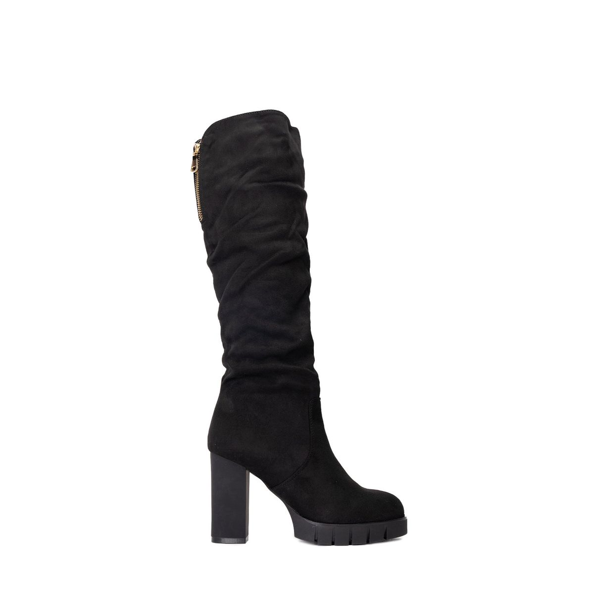 CHINITOWN - Bota Larga Mujer Negro Narkissa Chinitown