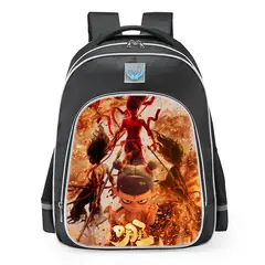 DANWEILE - Mochila para estudiantes Nezha conquista al Rey Dragón-14