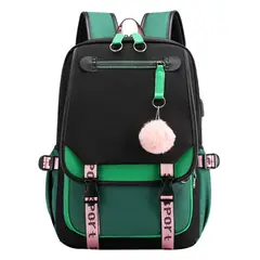 DANWEILE - Mochila Escolar Juvenil Impermeable
