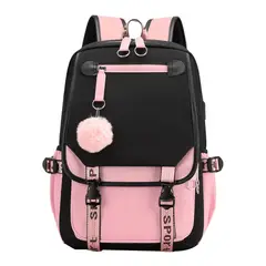 DANWEILE - Mochila Escolar Juvenil Impermeable