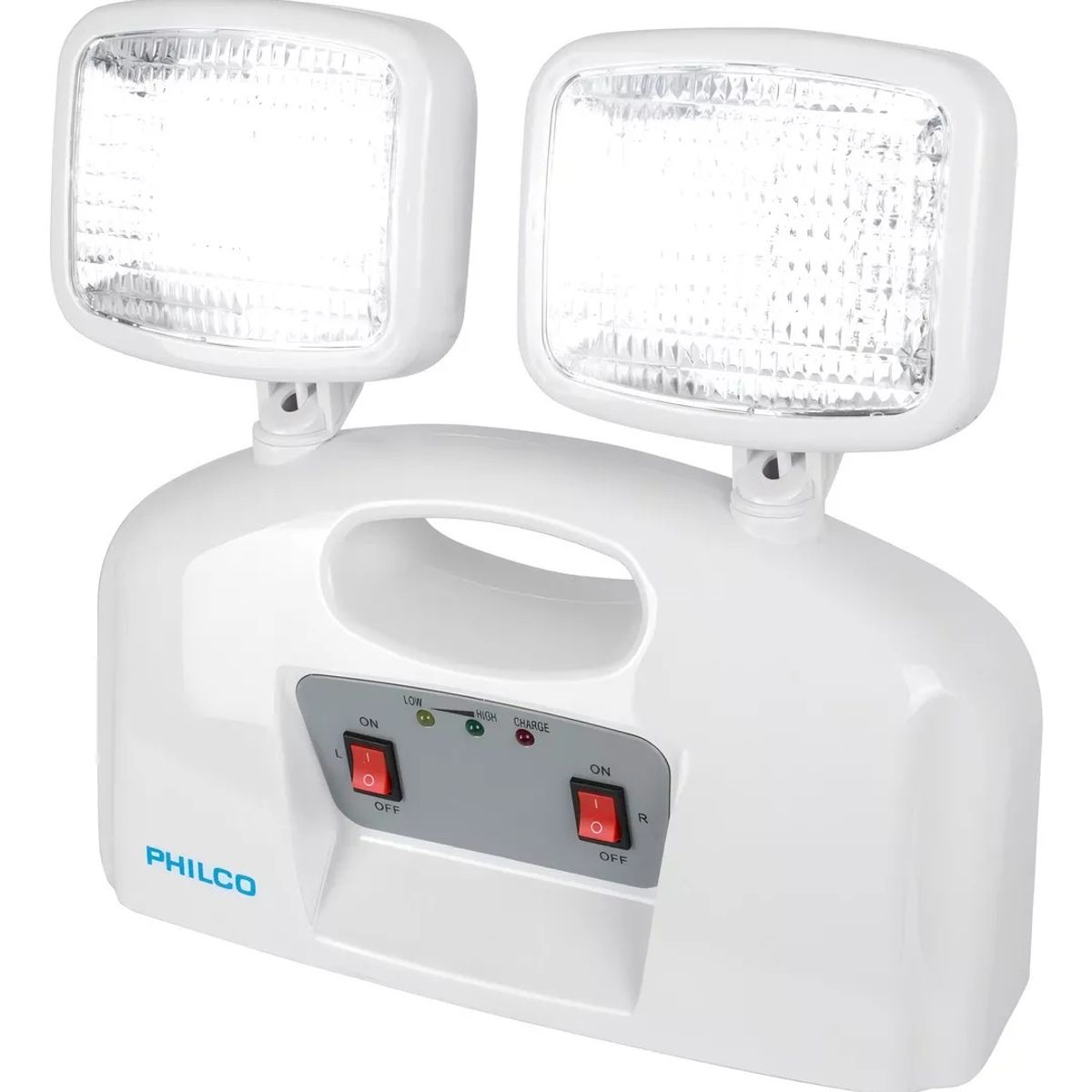 PHILCO - Pack 02 Lampara De Emergencia Led 2 Focos Philco Certificada